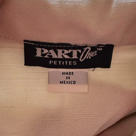 Vintage Blazer Womens Size 10 Cream Professional Structured Conservative - Picture 6 of 7